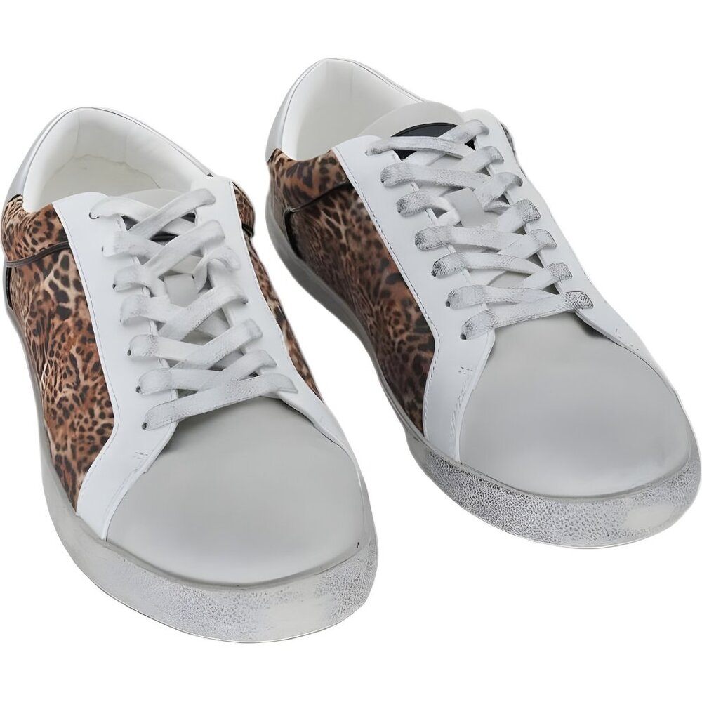 INC International Concepts Damon Cheetah Print Sneakers Men's US 10